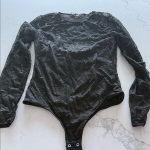 Dynamite Black Lace Bodysuit